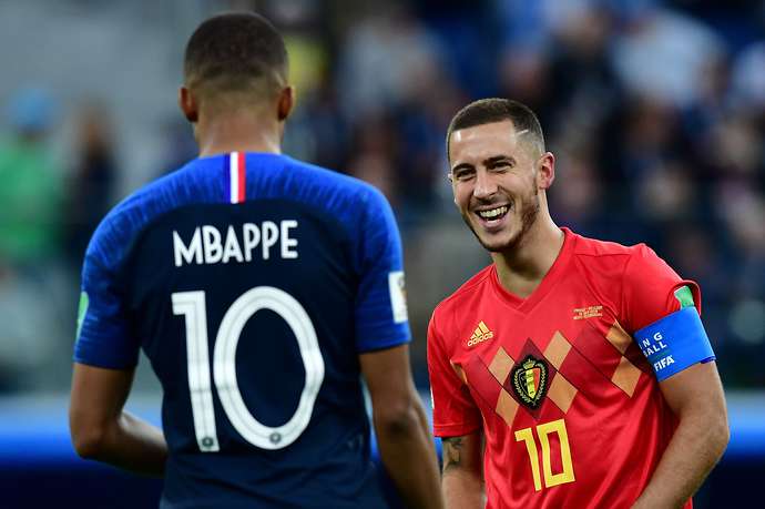 Hazard , Mbappe