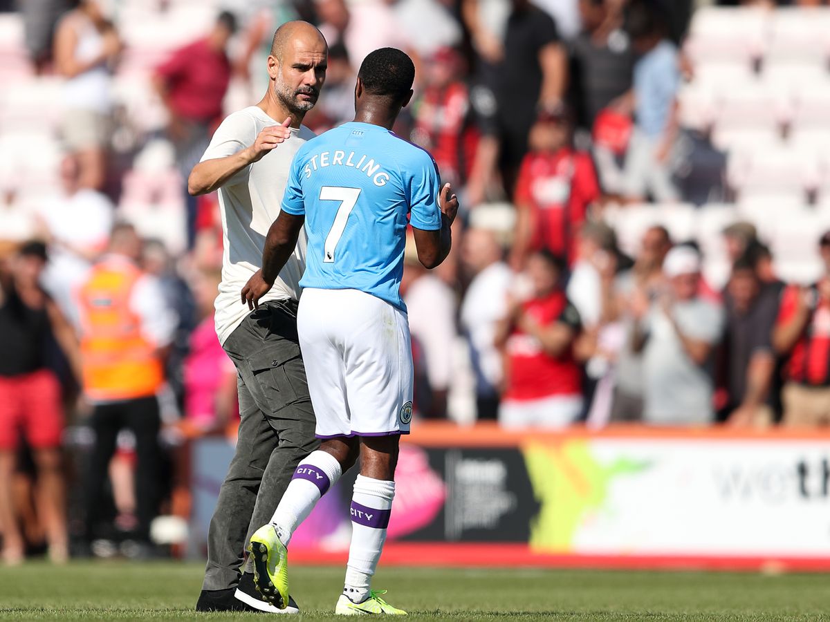 guardiola and sterling