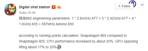 Qualcomm Snapdragon 865