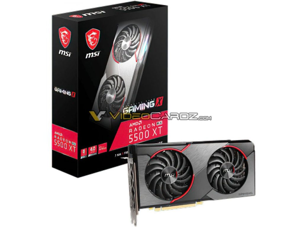 AMD Radeon RX 5500 XT GPU pictures leaked