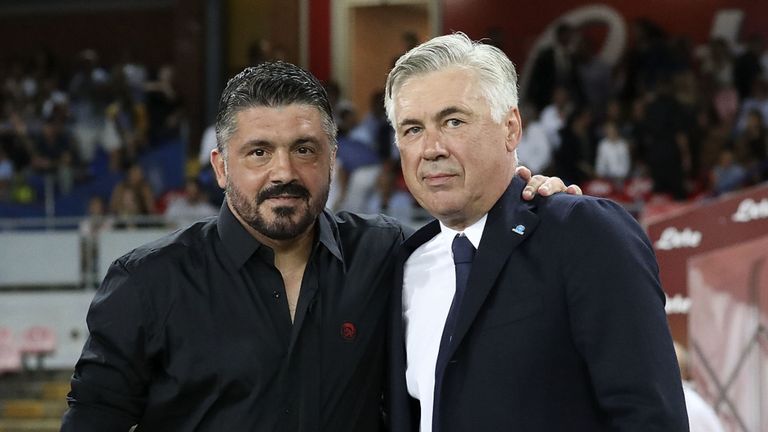carlo ancelotti and gattuso