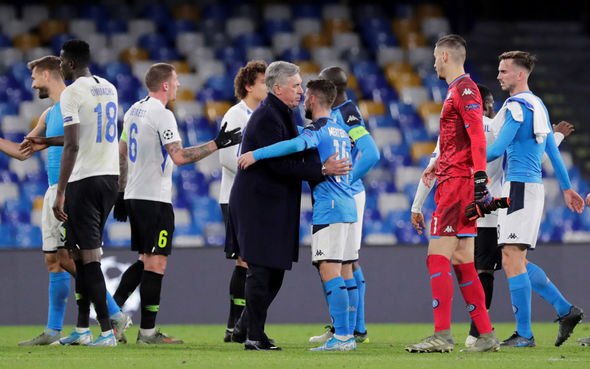 carlo ancelotti napoli