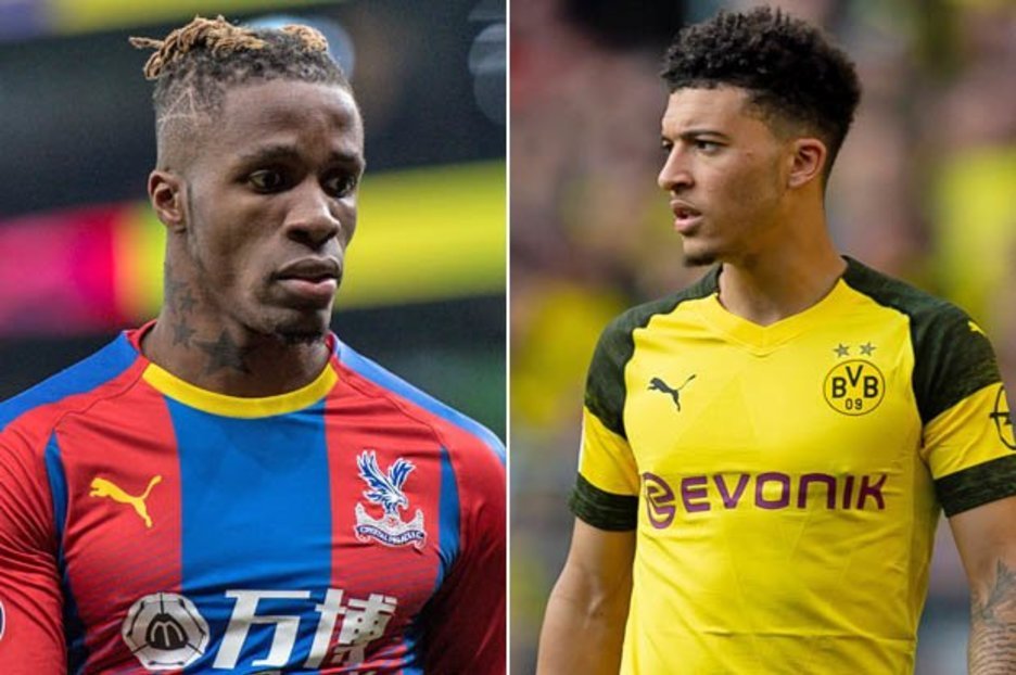 wilfried zaha jadon sancho