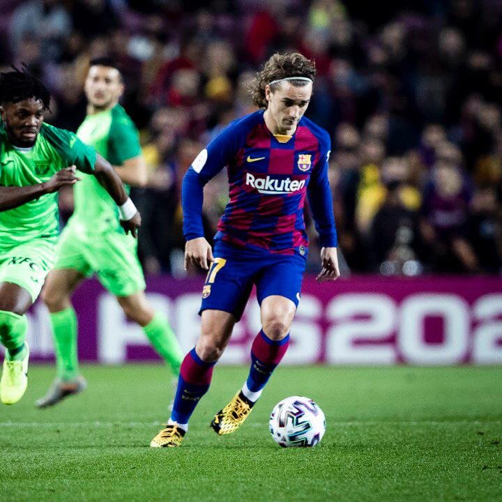 Antoine Griezmann happy to be Barcelona’s new No. 9