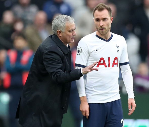 eriksen mourinho
