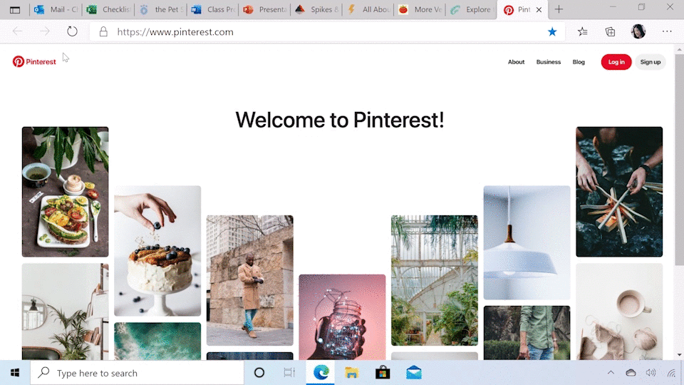 Vertical tabs