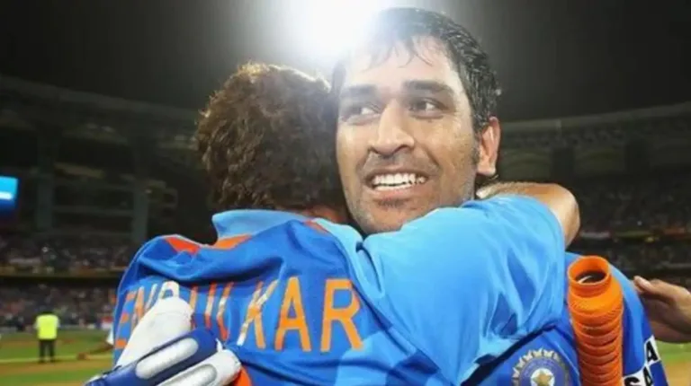 dhoni tendulkar
