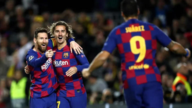 messi griezmann suarez