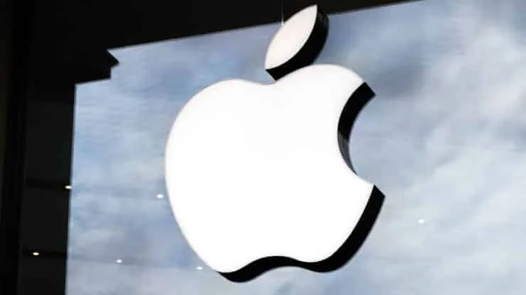 Barcelona, Spain - June 7, 2018: Logo of Apple Inc. on a Apple s