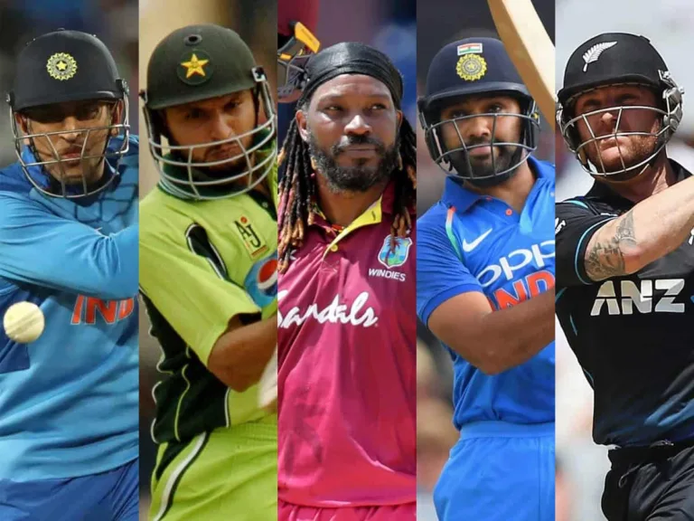 most sixes in international cricket