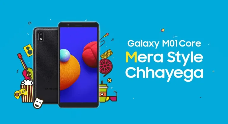 Samsung Galaxy M01 Core launched as an Entry-Level Smartphone in India