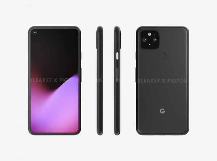 Google Pixel 5 renders appeared, looks similar like Pixel 4