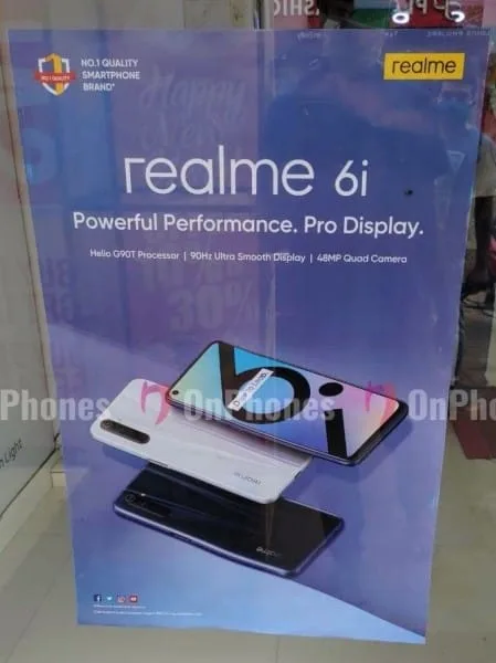 Realme 6i and Realme 6s launching in India soon