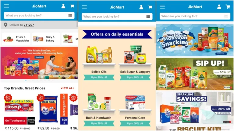 JioMart app now available both on Google PlayStore and iOS
