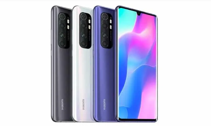 Mi 10 Note 10 Lite might launch in India as Mi Note 10i