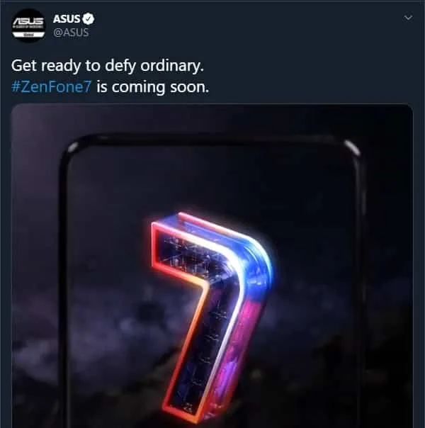 Asus Zenfone 7 official promo video shows a full-view display