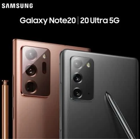 Samsung Galaxy Note 20 and Note 20 Ultra 5G camera specs revealed