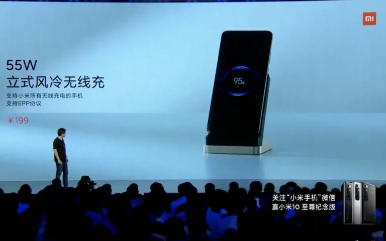 Mi 55W wireless charger launched at CNY 199 ($29)