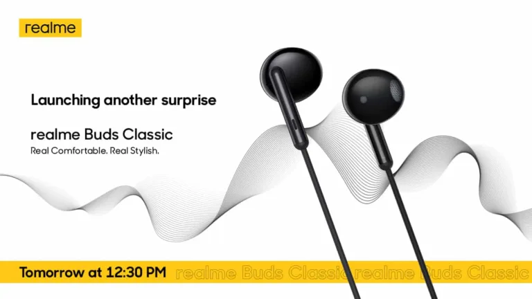 Realme Buds Classic launching alongside Relme C15 and Realme C12 on 18th August