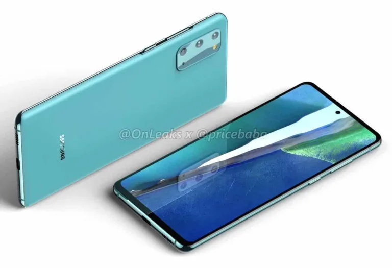 Samsung Galaxy S20 Fan Edition 5G appears in leaked renders