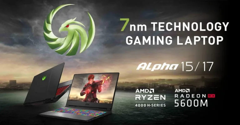 MSI updates the Alpha 15 & 17 with AMD Ryzen 4000H processors & RX 5600M graphics