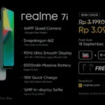 Realme 7i unveiled in Indonesia with Snapdragon 662 and 64MP Quad camera
