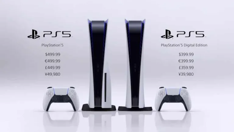 Sony PS5 pricing & details announced, starts at $399