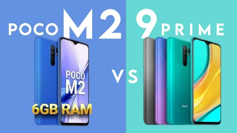 Are Redmi 9 Prime and POCO M2 both the same phones with a different back cover and storage options?
