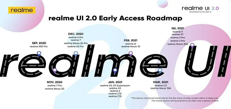 A new Realme smartphone will be unboxed next month with Realme UI 2.0