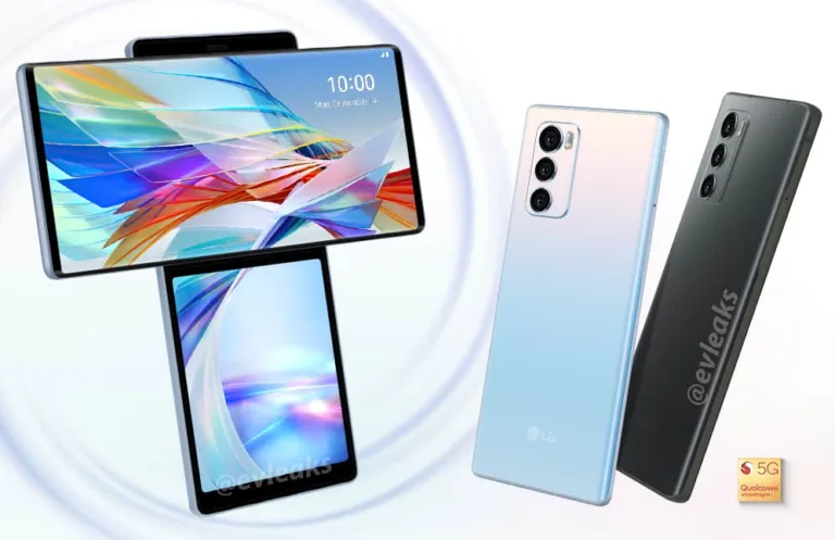 LG Wing 5G version with triple rear camera setup leaked