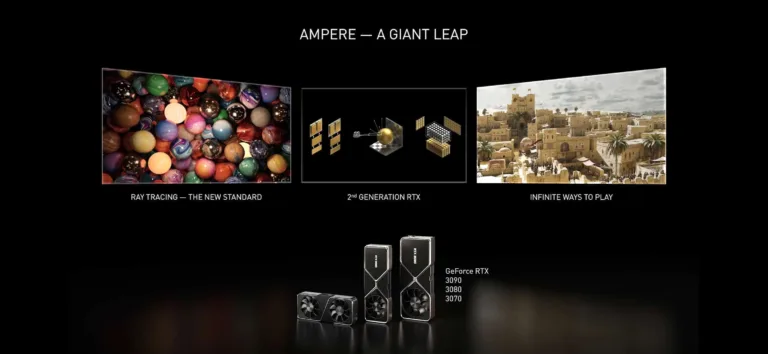 New NVIDIA Ampere RTX GPUs comes with an insane performance starting at $499