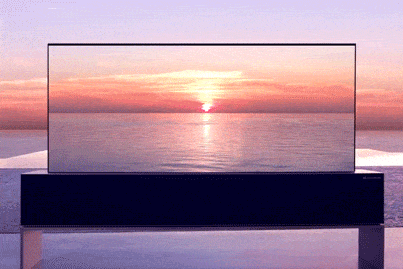 LG Signature OLED R is a rollable 65" TV now available for $87,000