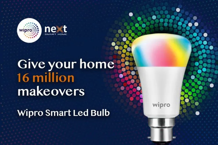 Blockbuster deals on Wipro lights at Amazon Great Indian festival