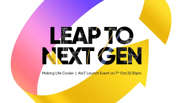 List of Realme products launching on 7th October 2020