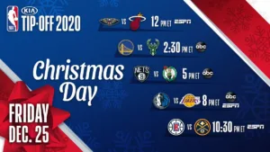 NBA Christmas Day Schedule.