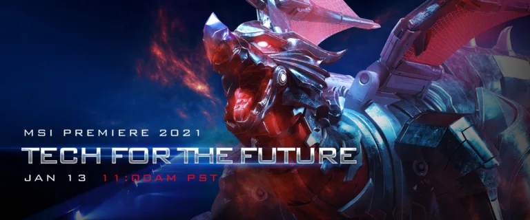 MSI to host MSI Premiere 2021 - Tech For The Future event on January 13