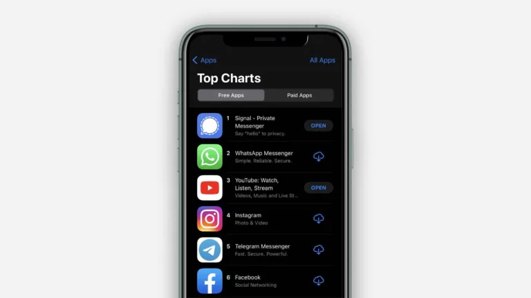 Signal app is trending on App Store & Play Stores worldwide