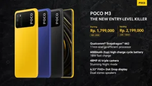 Poco M3 goes official in Indonesia at $129