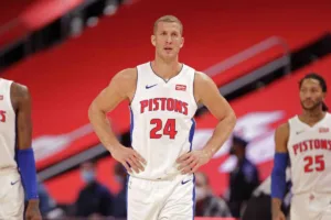 Mason Plumlee is currently playing his 8th NBA season.