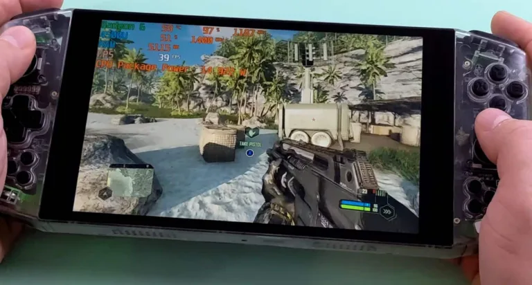 The AYA Neo Handheld Console is Able to Run Cyberpunk 2077 and Crysis Remastered at 30+ FPS