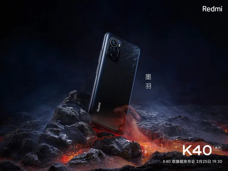 Redmi K40 renders leaked, showing its rear panel design