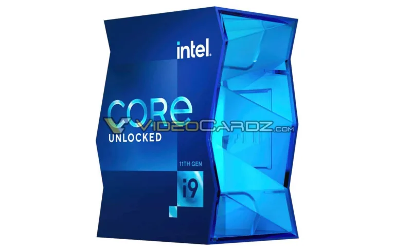 11th Gen Intel Core i9 series packaging leaked before launch