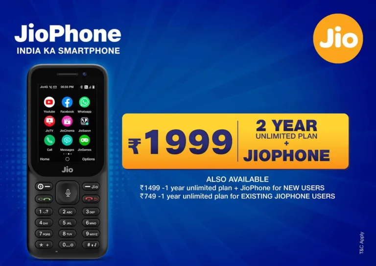 Reliance Jio brings new JioPhone 2021 Offer