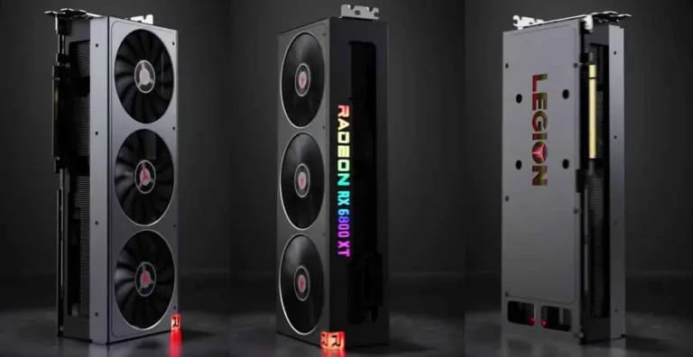 Lenovo announces custom Radeon RX 6800/6900 XT GPUs