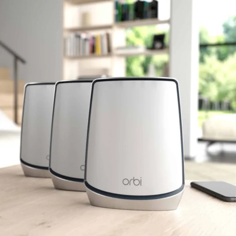 NETGEAR Orbi Tri-band RBK853 - The Next Generation Wi-Fi 6 Mesh Router_TechnoSports.co.in