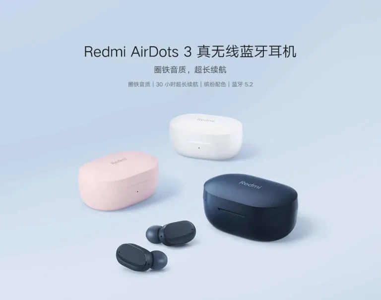 Redmi AirDots 3 with up to 30 hours battery life launched for 199 yuan