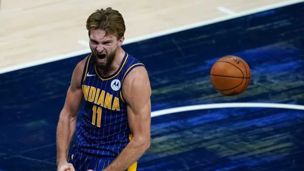 Domantas Sabonis has been averaging 21.6 points and 11.5 rebounds per game this season.