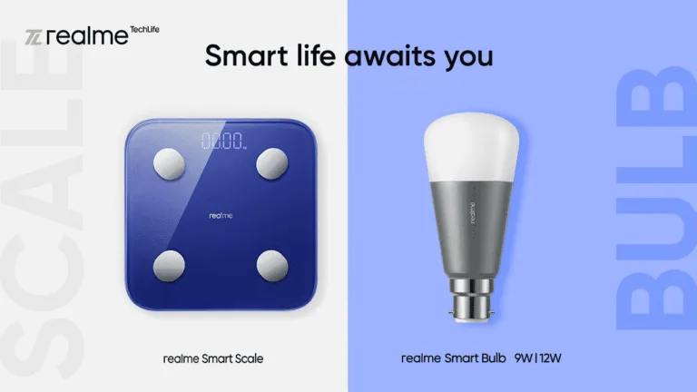 Realme Smart Scale and Smart LED Bulb launched in India