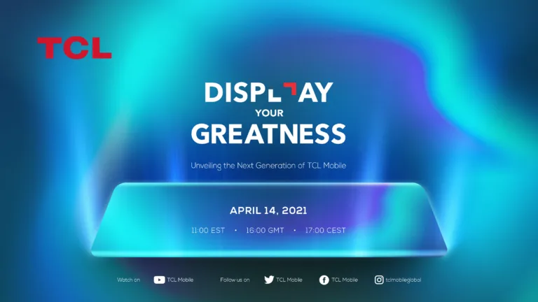 TCL Mobile Global is organizing an event on April 14