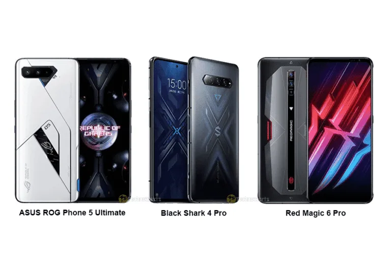 ASUS ROG Phone 5 Ultimate vs Nubia Red Magic 6 Pro vs Black Shark 4 Pro: We have the Best Gaming Phones